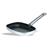 Padella rettangolare in Alluminio per pesce antiaderente Dimensioni cm. L 38 x P 26 x 5 h Modello 237-038