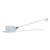 Paletta forata in acciaio inox Lunghezza cm. 12 Lunghezza manico cm 39 Lunghezza totale cm 50 Modello 306-012