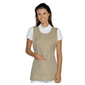 Grembiule papeete da donna 100% Poliestere Natural Modello 013216