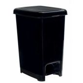 Pattumiera a pedale  nera 10  LT SLIM MDL - Modello 909811