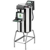 Pelapatate con cavalletto Modello PPF25 capacità carico 25KG Produzione oraria kg/h 450