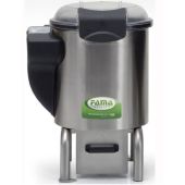 Pelapatate Modello FP107 Da banco con cassetto e filtro incluso Alimentazione Trifase Capacità Carico 5 Kg Produzione oraria Kg 150 