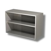 Armadio Pensile a giorno acciaio inox AISI 430 o 304 Modello G1548