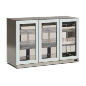Pensile refrigerato ventilato per bevande Modello COLDWALL300INOX
