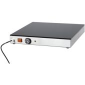 Piano Caldo Modello PVC4760 Struttura in acciaio inox Piano in vetro temperato