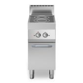 Cucina elettrica a infrarossi 2 zone MDLR Armadio con porta Modello F7040PVEP