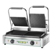Piastra Elettrica In ghisa Easyline by Modello EG03M Superfici superiori: rigate Superficie inferiore: metà liscia e metà rigata Potenza 3600 W