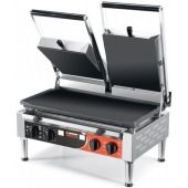 Piastra elettrica Modello PD POWER doppia Piano di cottura inferiore Liscio-Liscio Piano di cottura superiore Liscio-Liscio Potenza 4.500 Watt