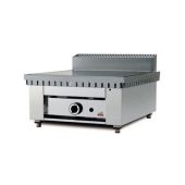 Piastra per piadine a gas top PL Modello CP4 Piana in Acciaio inox Capacità 4 piadine 