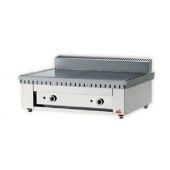 Piastra per piadine a gas top CP6 Piana in acciaio inox