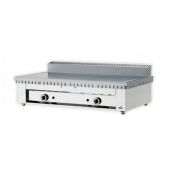Piastra per piadine a gas top CP8 Piana in acciaio inox