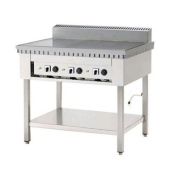 Piastra per piadine elettrica in acciaio inox CPE6 Piana in ferro