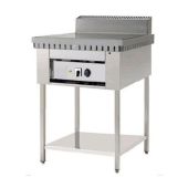 Piastra per piadine elettrica in acciaio inox CPE4 Piana al cromo