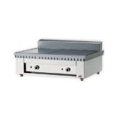 Piastra per piadine a gas top PL Modello CP6 Piana in ferro Capacità 6 piadine 