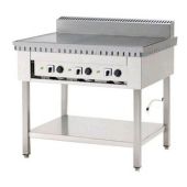 Piastra per piadine elettrica in acciaio inox CPE6 Piana in acciaio inox 