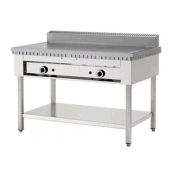Piastra per piadine a gas in acciaio inox CP8 Piana in acciaio inox