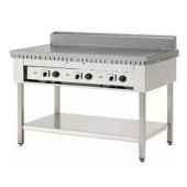 Piastra per piadine elettrica in acciaio inox CPE8 Piana al cromo
