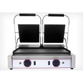 Piastra grill Modello L2 in ghisa doppia piano Liscio