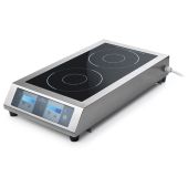 Piastra Induzione Modello IH35X2 Potenza 3500 Watt Superficie utile mm 308x558