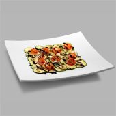 Piatto quadrato linea buffet in melamina Modello MPV220033