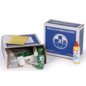 Pacco medicazione a norma del D.M. 388 15/07/2003e del D.L. 81 9/04/2008 MDL Modello ALLEGATO 1 PM090 ( FINO A 2 LAVORATORI)