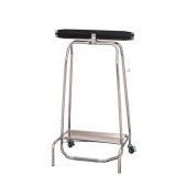Portasacco mobile acciaio inox a chiusura ermetica MDL Modello CONTICLAP
