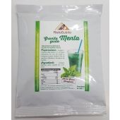 Preparato in polvere già zuccherato per GRANITA AL GUSTO MENTA Buste da gr 630 in cartoni da 25 buste Modello 514