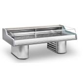 Banco Pesce refrigerato Zoin Modello Saigon SS150PSSG Self Service Refrigerazione statica Gruppo incorporato