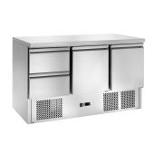 Saladette refrigerata con due cassetti Modello AK9432D