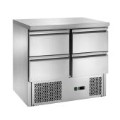 Saladette refrigerata con quattro cassetti Modello AK9414D
