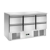 Saladette refrigerata con sei cassetti Modello AK9436D