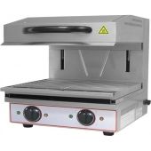 Salamandra Elettrica Modello SA600 Piano cottura cm 59x32 Potenza kW 4 2 termostati separati