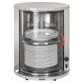 Scaldapiatti in acciaio Inox Kar diametro massimo piatti 320 mm, 30/40 piatti Modello SCP40