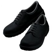 Scarpa cuoco con lacci nero Modello 112201
