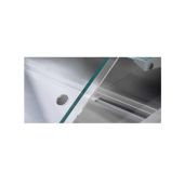 Scorrevoli posteriori in plexiglass per modello M90187,5 e M1000187,5