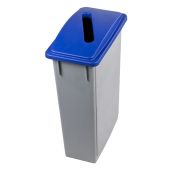 Contenitore per la raccolta differenziata , OFFICE 90  Gettacarte con coperchio slot blu MDL 90 L Modello 102205