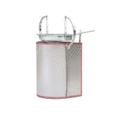 Spadellone in acciaio inox e rame, padella in alluminio cm 65 SHOW COOKING cod 0214