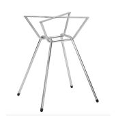 Base da interno TESR Struttura in acciaio inox cromato Modello 1647-EC1