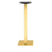 Base da interno TESR Struttura in acciaio inox ottonato, piedini regolabili Modello 1834-GH1