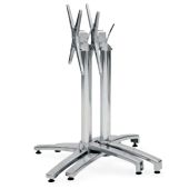 Base da esterno TESR Struttura in alluminio accatastabile  con accessorio pieghevole,  piedini regolabili Modello 611-F3