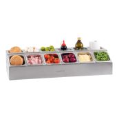 Espositore Gastronorm in acciaio inox Neutro CLN Modello CSBG1216R