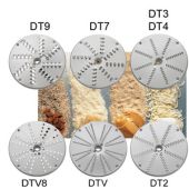 Disco per grattuggiare grosso diametro fori 2mm dt2 per Tagliaverdura Mozzarella