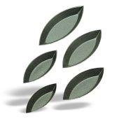 Tartelletta a barchetta antiaderente Dimensioni cm. L 10 x P 4,3 x 1,3 h Modello 613-010