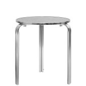 Tavolo da esterno TESR Struttura in alluminio, piano in acciaio inox Modello 100-MTA011A