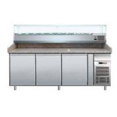 Tavolo refrigerato/Banco Pizza ventilato Modello PZ3600TN38 Tre porte