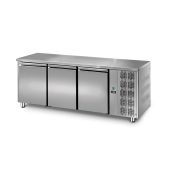 Tavolo Refrigerato tre porte Modello TF03MIDGN In acciaio inox