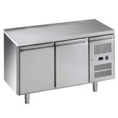 Tavolo congelatore due porte in acciaio inox 201 GN 1/1 Modello M-GN2100BT-FC MONOBLOCCO
