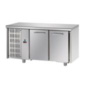Tavolo congelatore due porte con motore a sinistra Modello TF02MIDBTSX