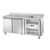 Tavolo refrigerato ventilato Modello AK2202TNL GN 1/1 con lavello