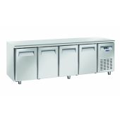 Tavolo Refrigerato Ventilato TROPICALIZZATO con  Porte autochidenti Modello QR4100SG